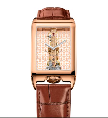 Review Replica Corum Golden Bridge Rectangle Rose Gold Watch B113/04166 - 113.054.55/0F02 0000R